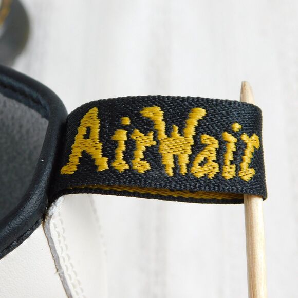 Dr. Martens Women's Zavala US7 White Leather Lace Up Ankle Combat Boots AW004 - Picture 7 of 15